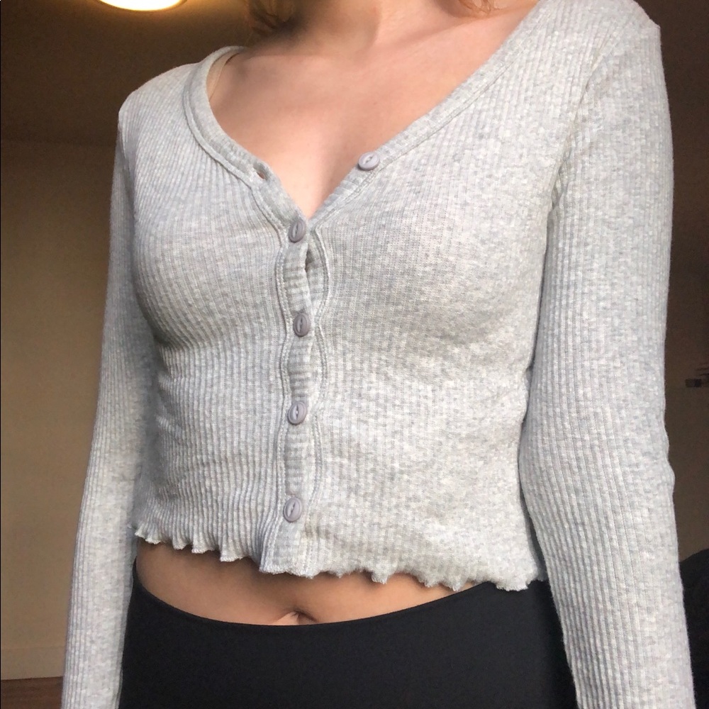 SOLD Urban Outfitters long sleeve crop top